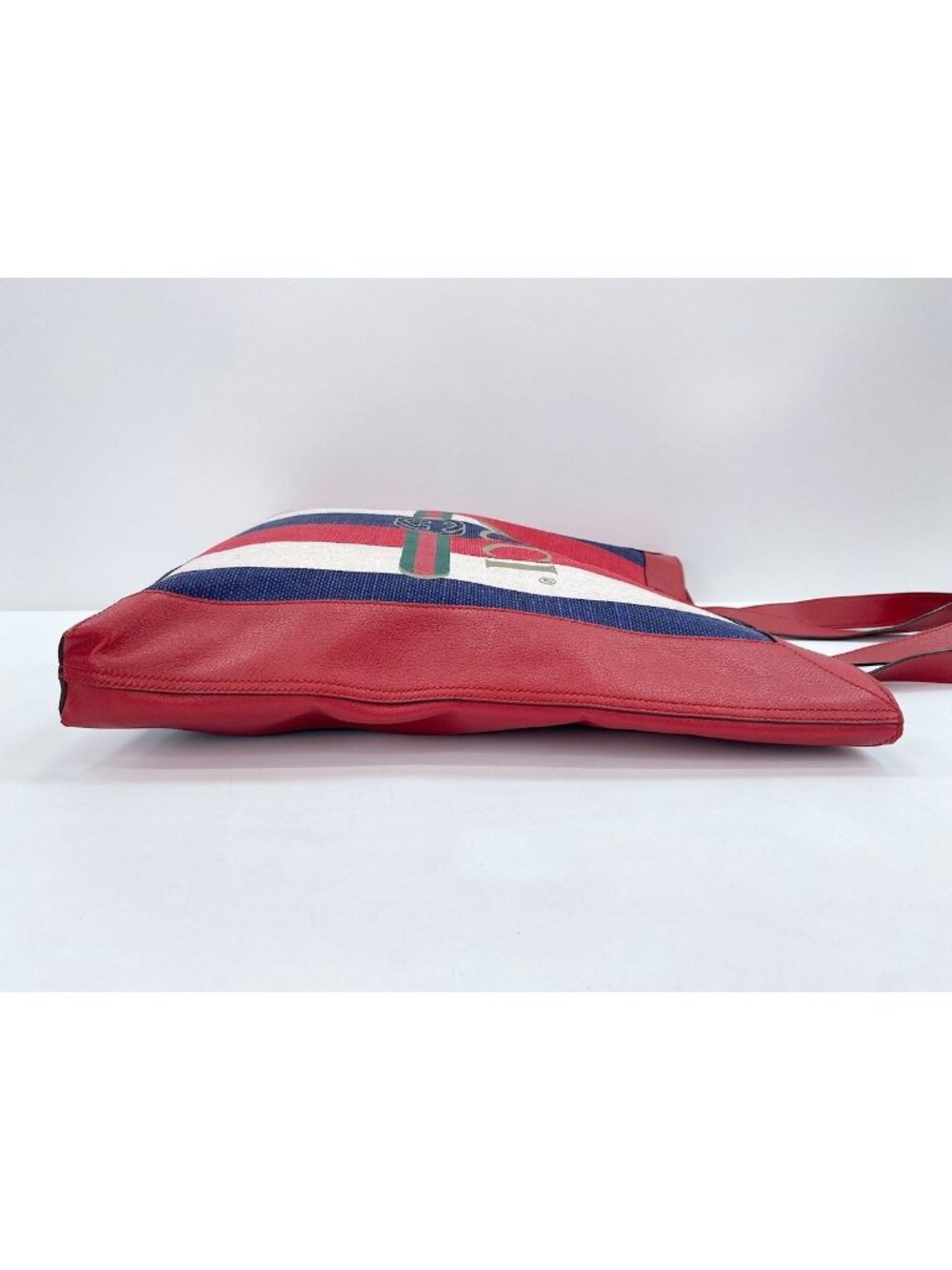 Gucci Handbag Canvas Leather Tricolor - Picture 5 of 9